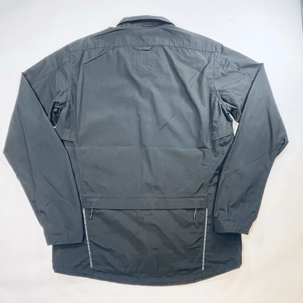 NWT $180 Fjallraven X Specialized Riders Wind Jacket Mens M Black Snap Up‎ NEW